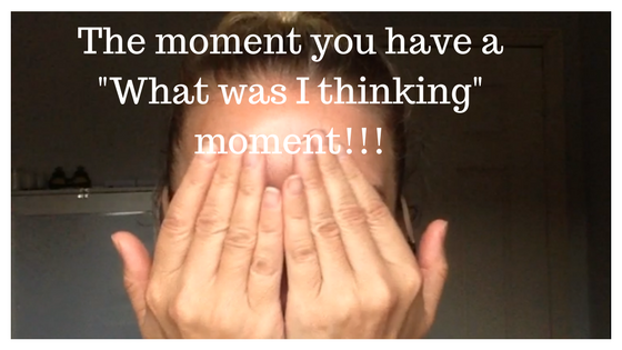 Have you ever had a “What the” Moment?