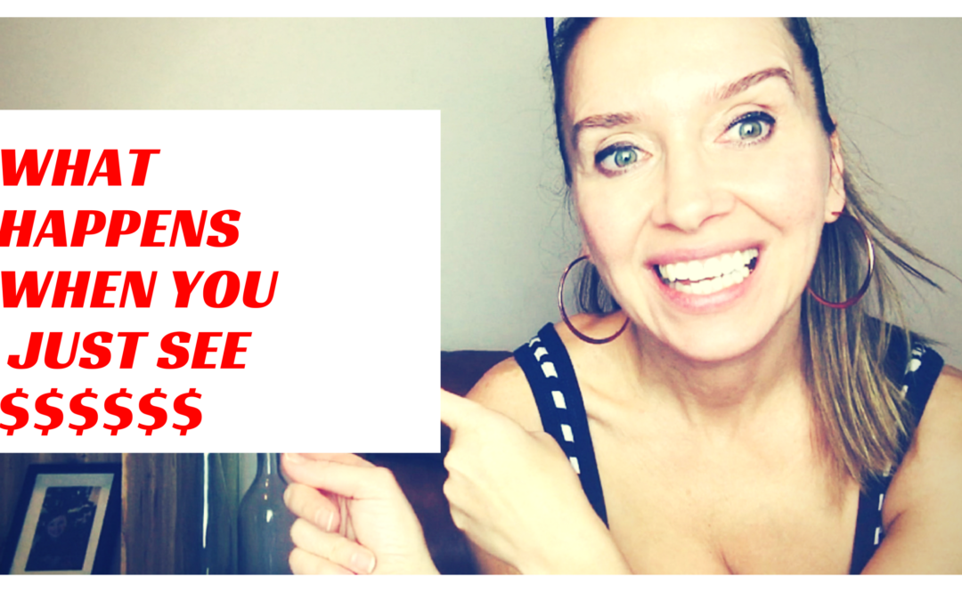 What happens when you just see $$$ signs??