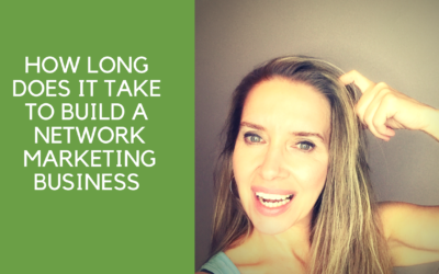 How long does it take to build that business?