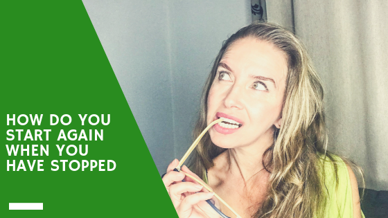 Why have you stopped ? Where do you start?